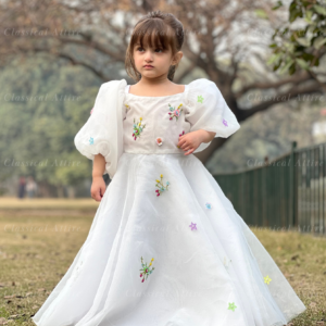 Vintage White and Multi